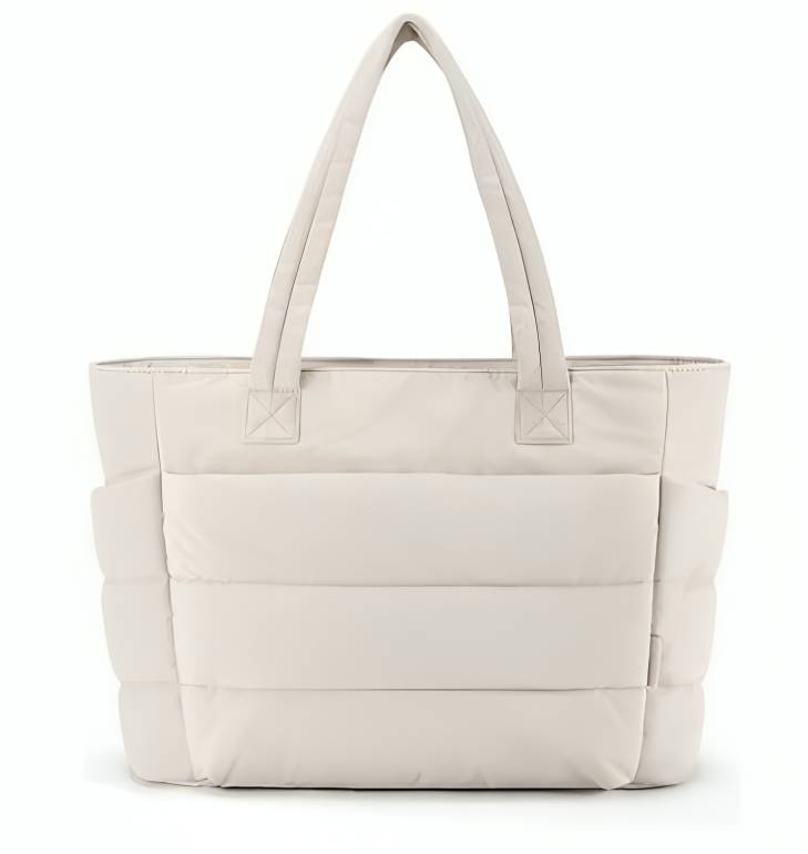 Quilted tote bag