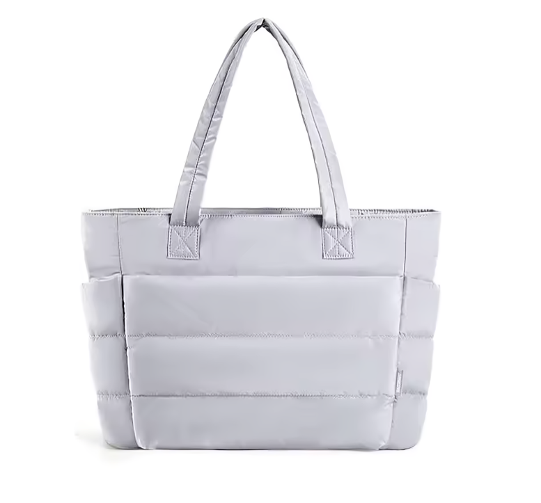 Quilted tote bag