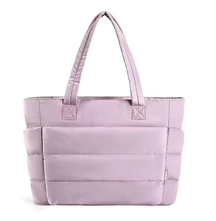 Quilted tote bag