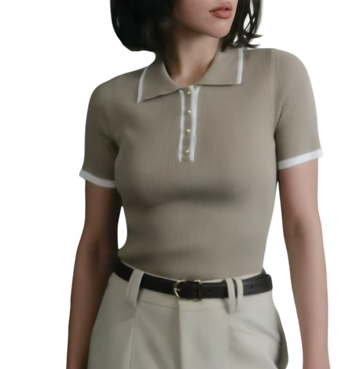Slim fit polo shirt