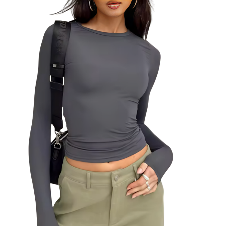 Blusa de manga larga