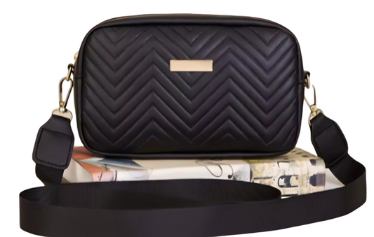 Chevron crossbody bag