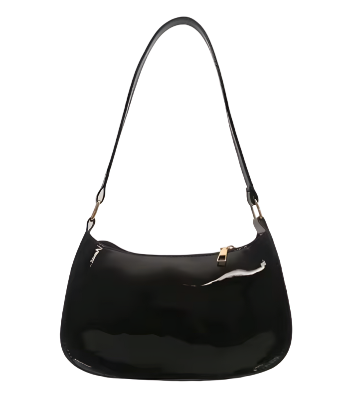 Bolso de hombro estilo baguette