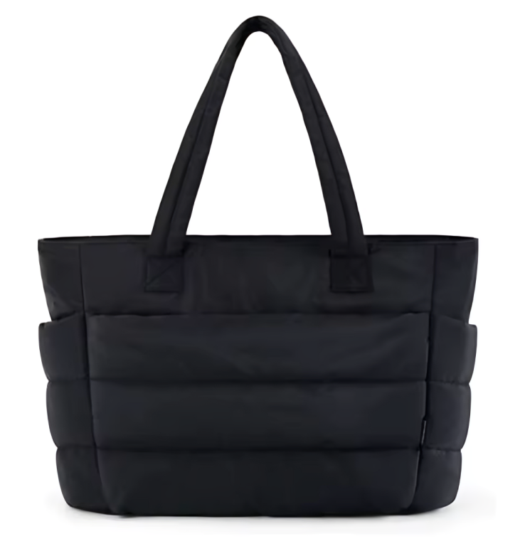 Quilted tote bag