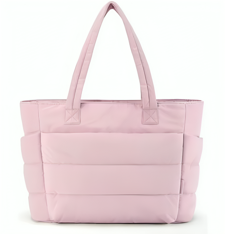Quilted tote bag