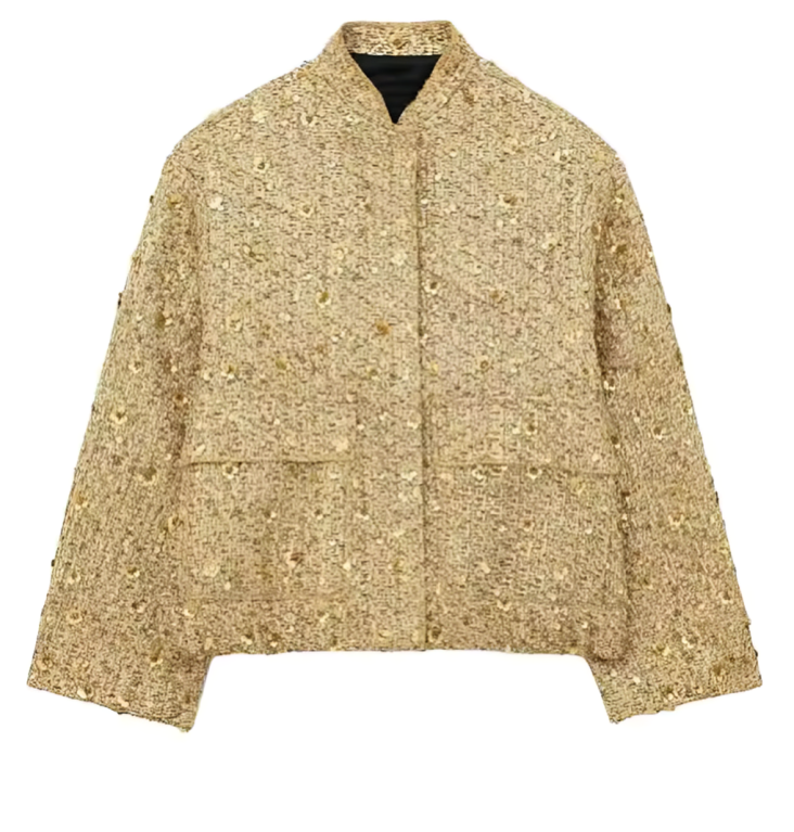 Chaqueta dorada