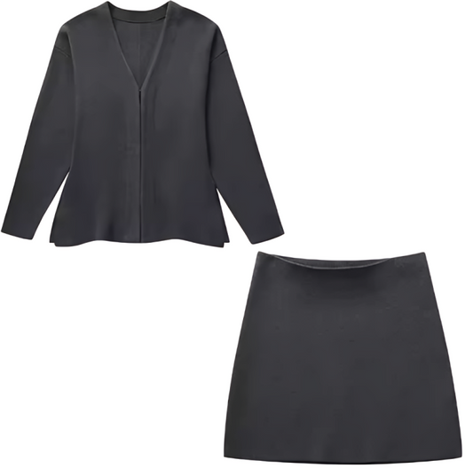 Skirt and coat set