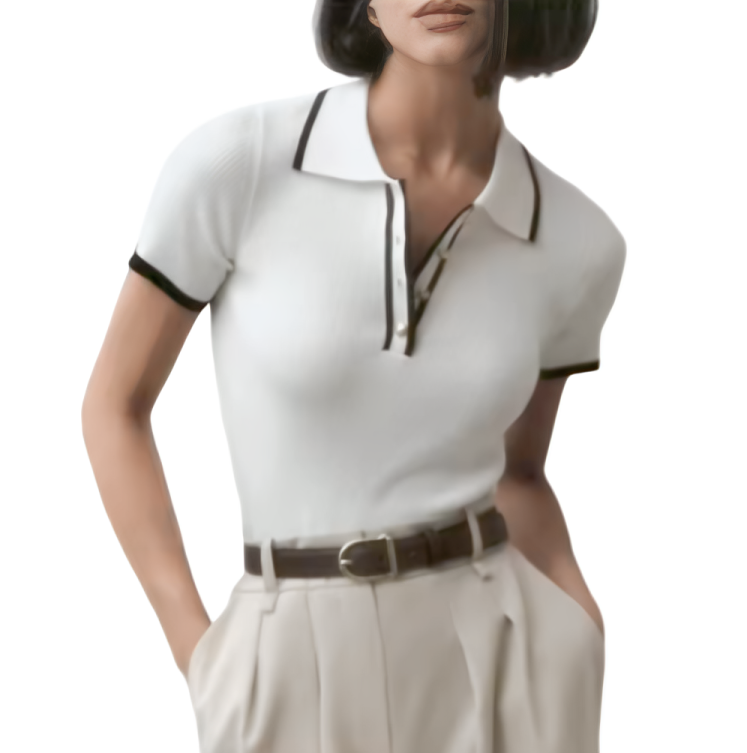 Slim fit polo shirt